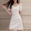 elegant mini dress korean